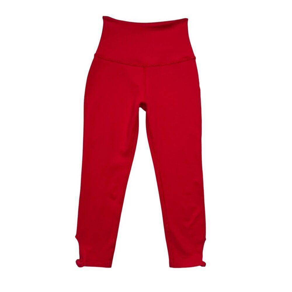 Kate Spade New York Leggings‎ Women's Size XS Red Beyond Yoga Capri Tights